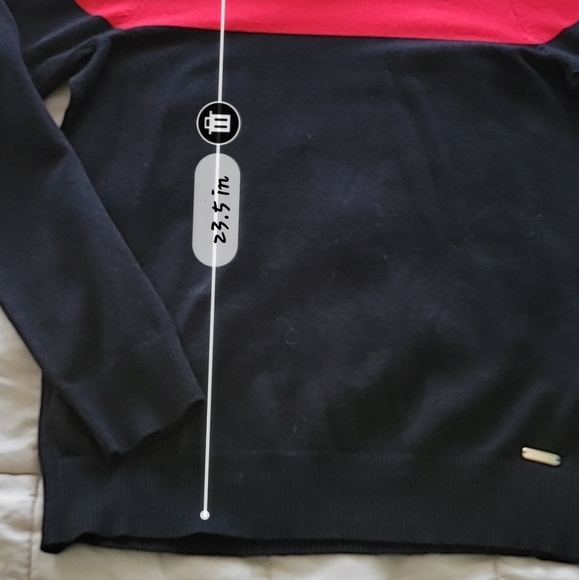 Red & Black Calvin Klein Turtleneck - Picture 3 of 5